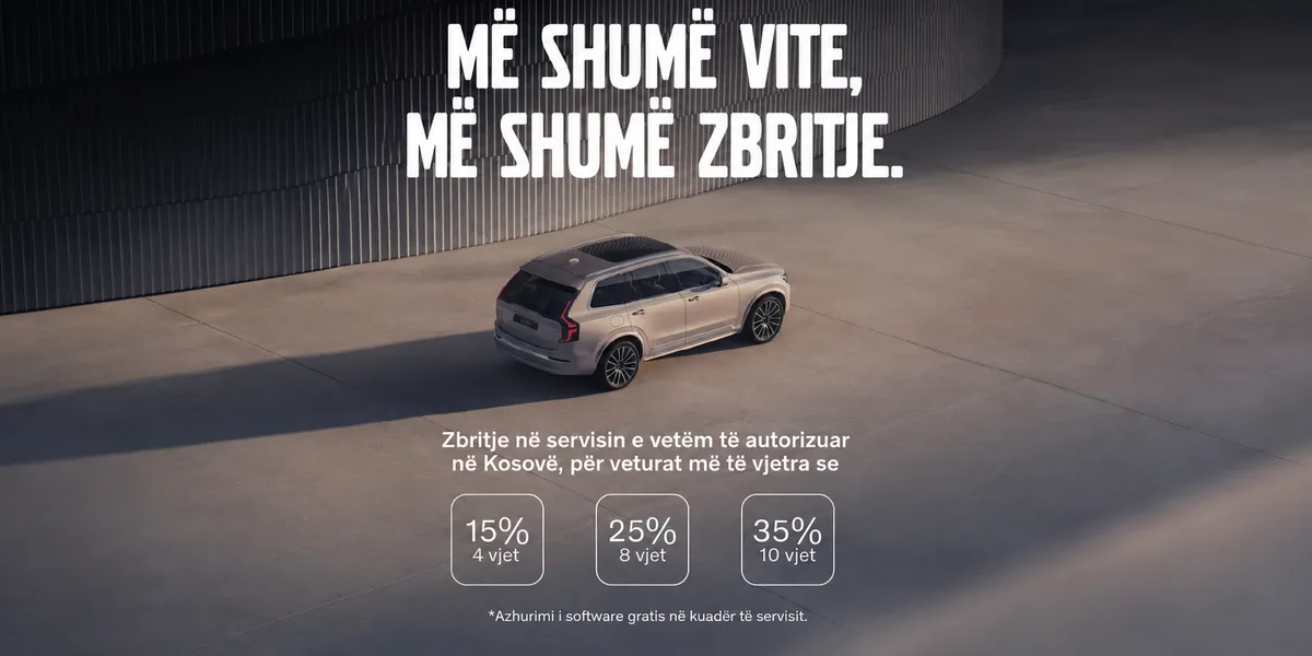 Volvo vjen me zbritje deri 35%