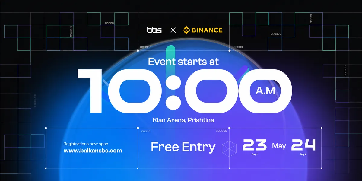 Mësohet orari zyrtar i fillimit të Balkans Blockchain Summit 2026 më 23 dhe 24 Maj