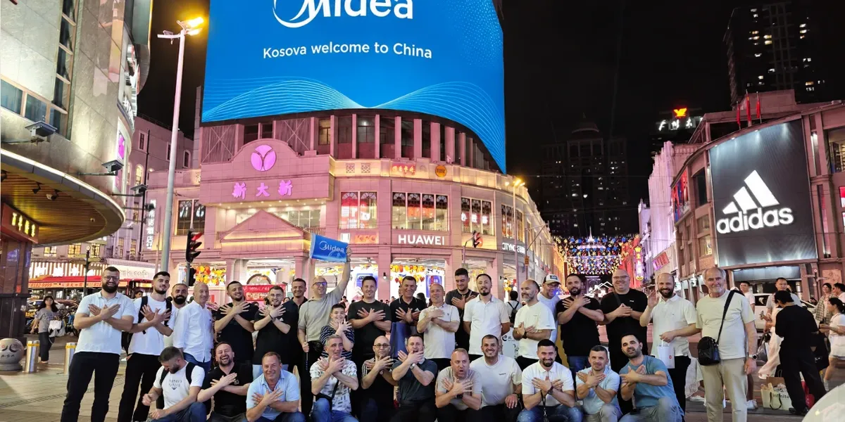 Ekskluzive nga Kina, një udhëtim si asnjë tjetër më parë: Midea Kosova marshon drejt së ardhmes së klimatizimit me 40 partnerë