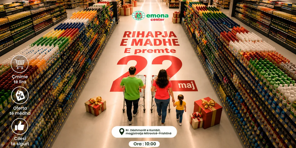 Emona Center 1 vjen me pamje dhe koncept të ri