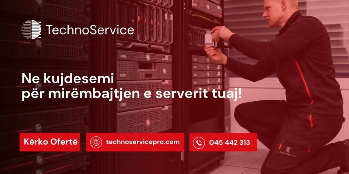 Techno Service Pro sjell zgjidhje profesionale për mirëmbajtjen e serverëve
