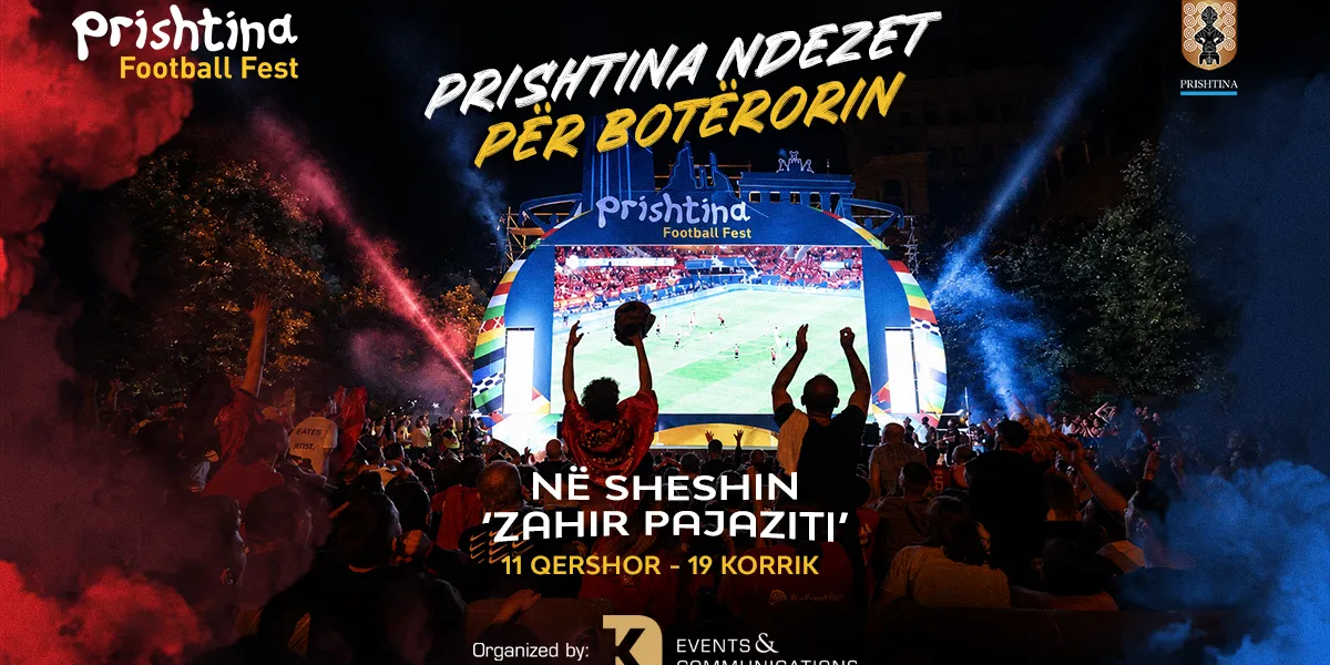 Prishtina ndizet për Botërorin 2026, çdo ndeshje LIVE në Sheshin “Zahir Pajaziti”