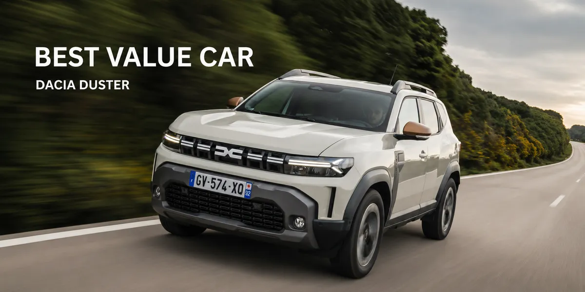 Dacia Duster shpallet “Best Value Car 2026” nga prestigjiozja Autocar UK