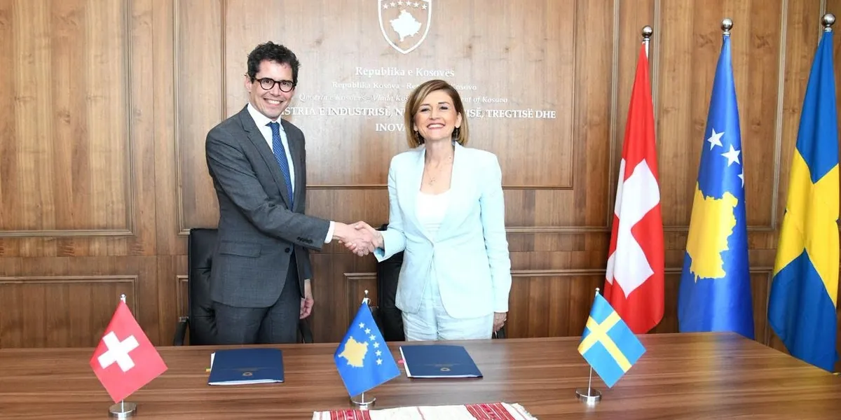 Marrëveshje mes Kosovës dhe Zvicrës për mbështetjen e bizneseve private, ambasada helvetike jep detaje
