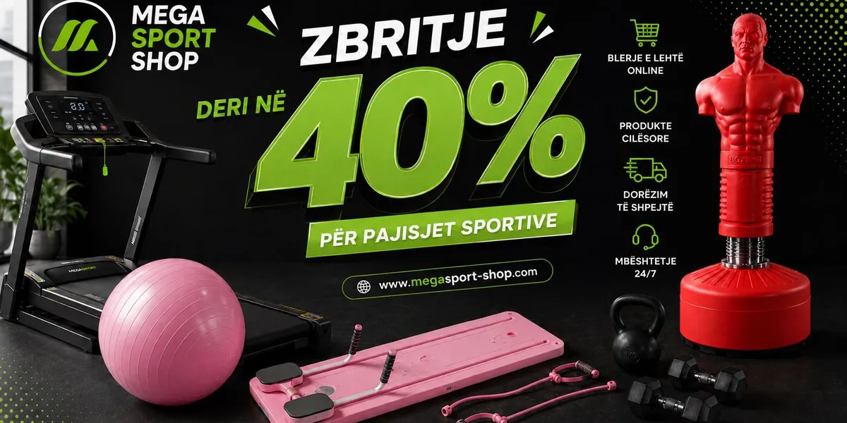 Bonu gati për verë me zbritjet e Mega Sport Shop