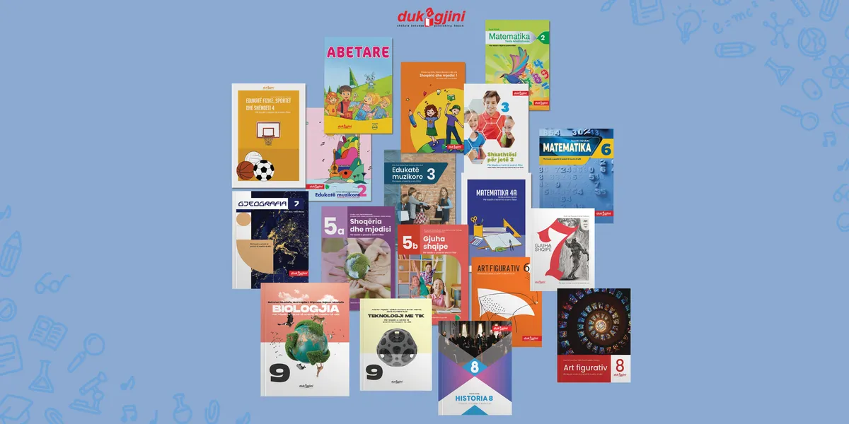 Shtëpia botuese DUKAGJINI prezanton tekstet shkollore dhe pakon e plotë të materialeve mësimore për klasat 1-9