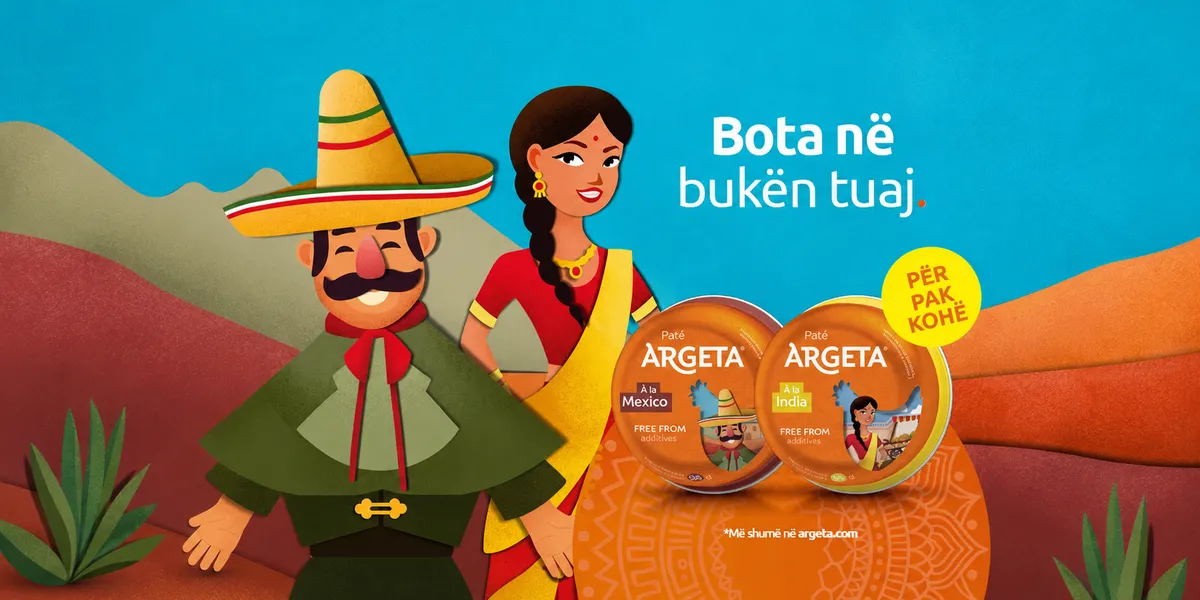 Argeta sjell shijet e botës: Argeta Mexico dhe Argeta India