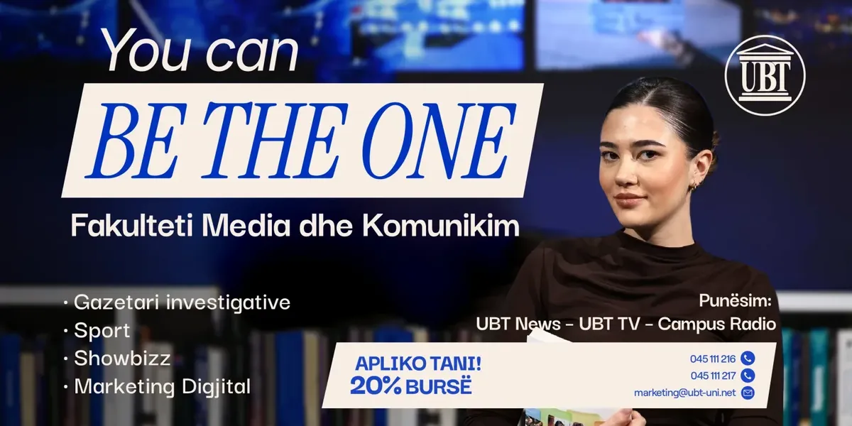 Fakulteti Media dhe Komunikim në UBT lanson platformën “BE THE ONE”