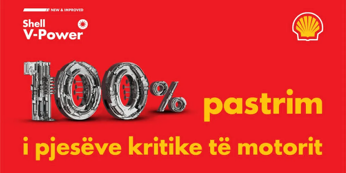 Shell V-Power me formulë të re pastron motorin e makinës suaj deri në 100%