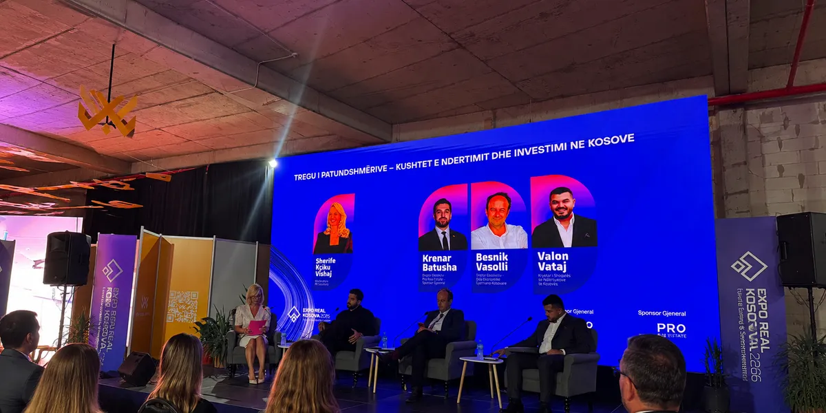 Në Expo Real Kosova 2026 diskutohet për tregun e patundshmërive, ndërtimin dhe investimet