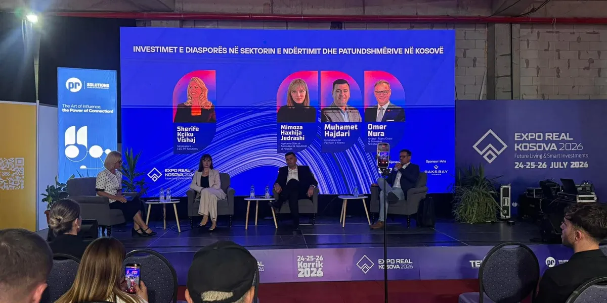 Investimet e diasporës në patundshmëri, në fokus të panelit të Expo Real Kosova 2026