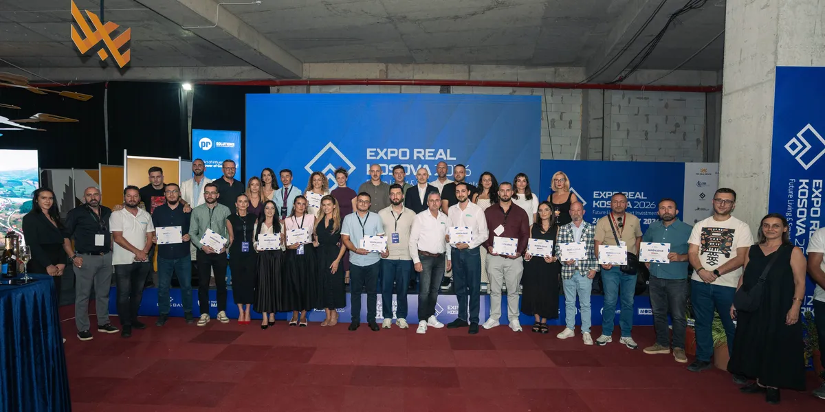 Mbi 10 mijë vizitorë, 60 kompani dhe qindra mundësi bashkëpunimi në Expo Real Kosova 2026