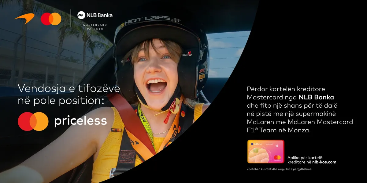 NLB Banka në bashkëpunim me McLaren Mastercard Fomula 1 Team u sjell tifozëve një përvojë të paharrueshme